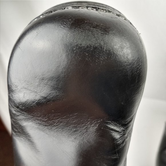 Dansko Black Leather Clogs Size Eur 41 USA 10.5- 11 - Picture 13 of 15